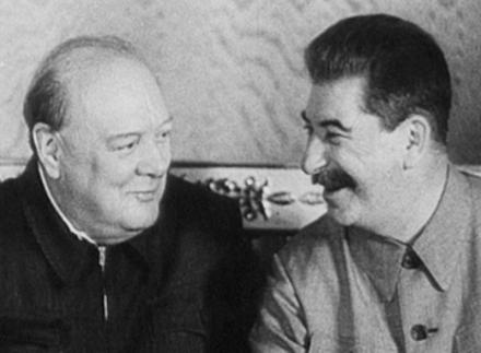 Churchill Stalin