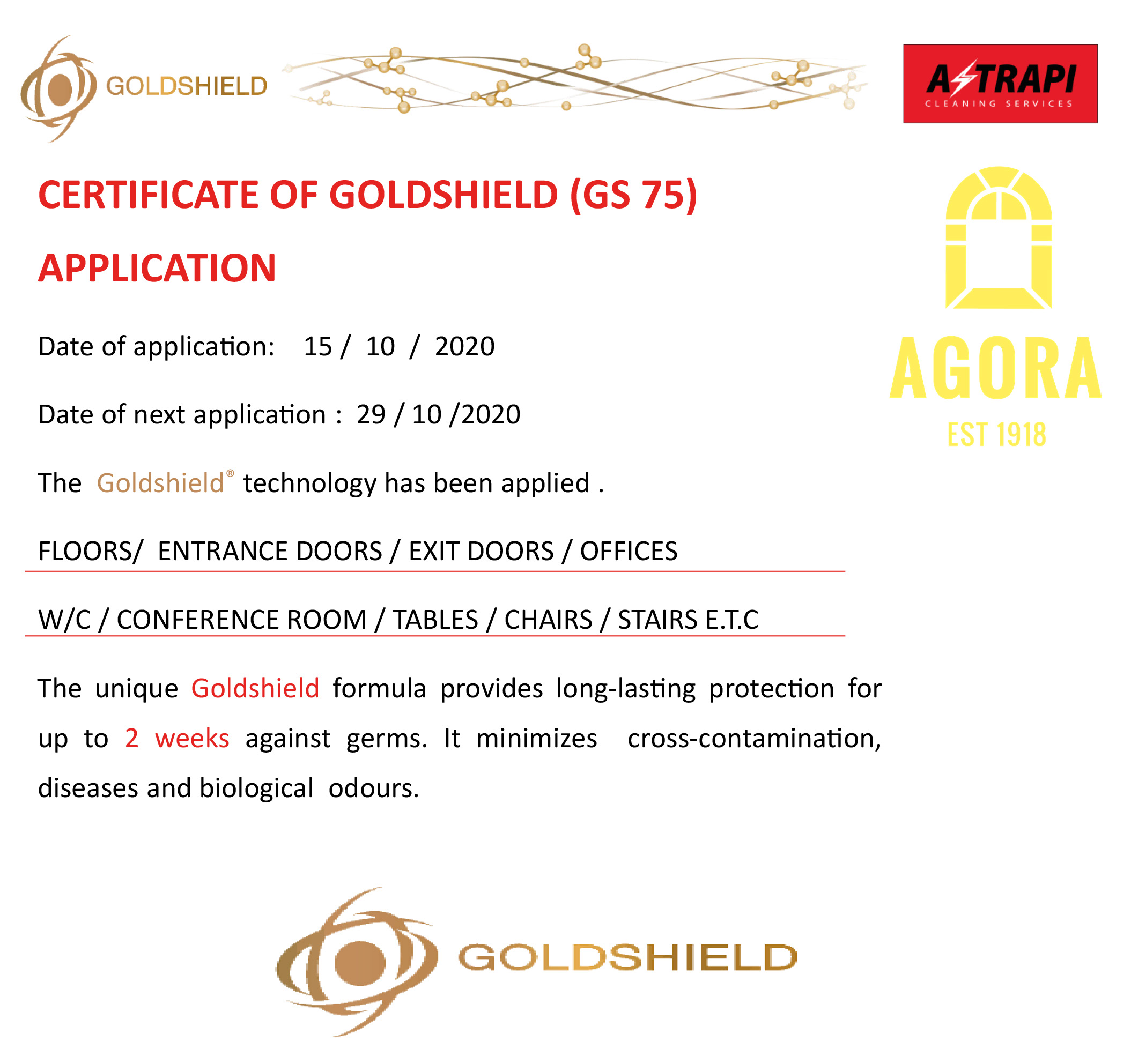 CERTIFICATION FOR SM 003