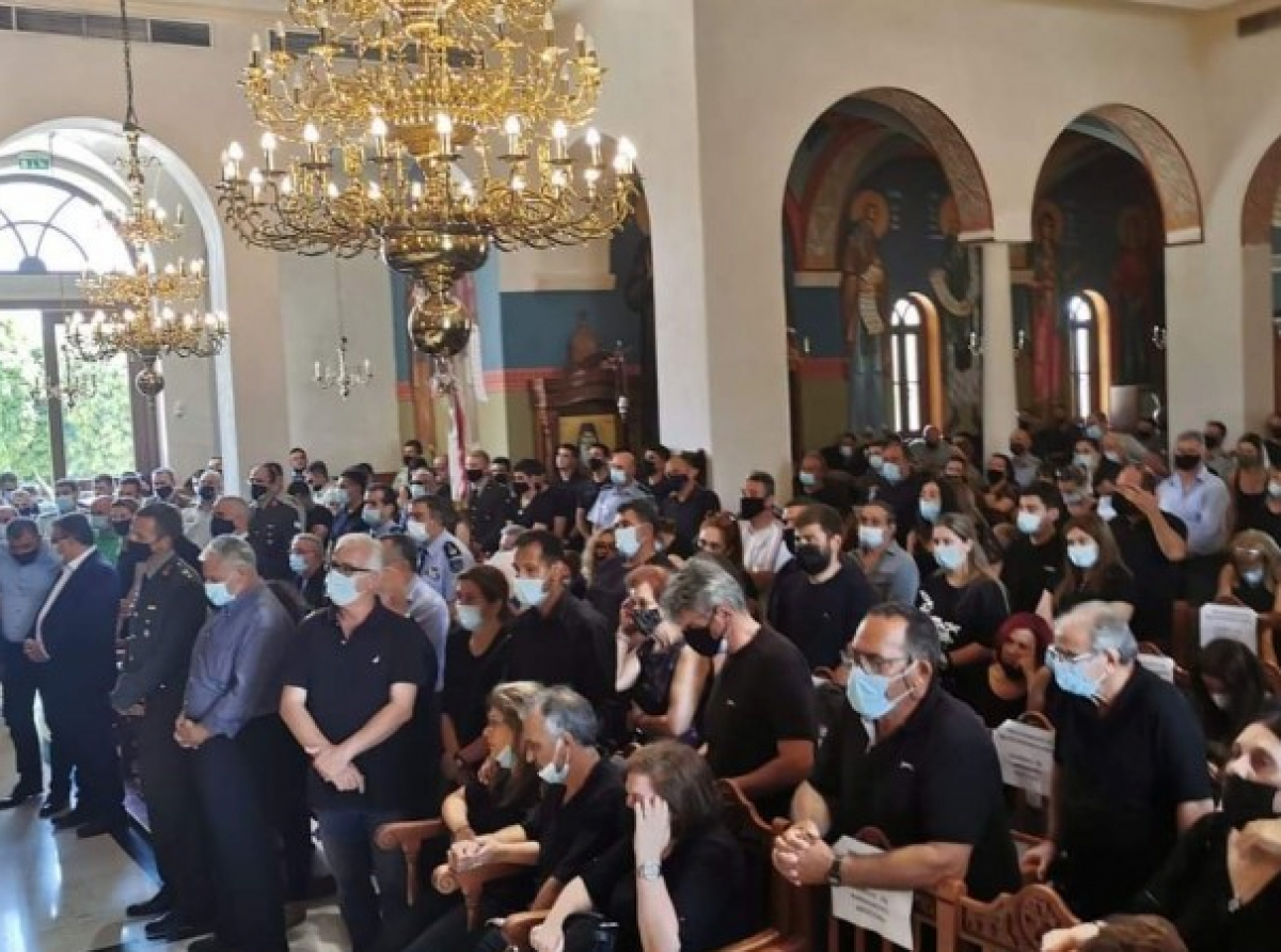 Τελέστηκε η κηδεία του Λοχαγού Ξάνθου Κυριάκου