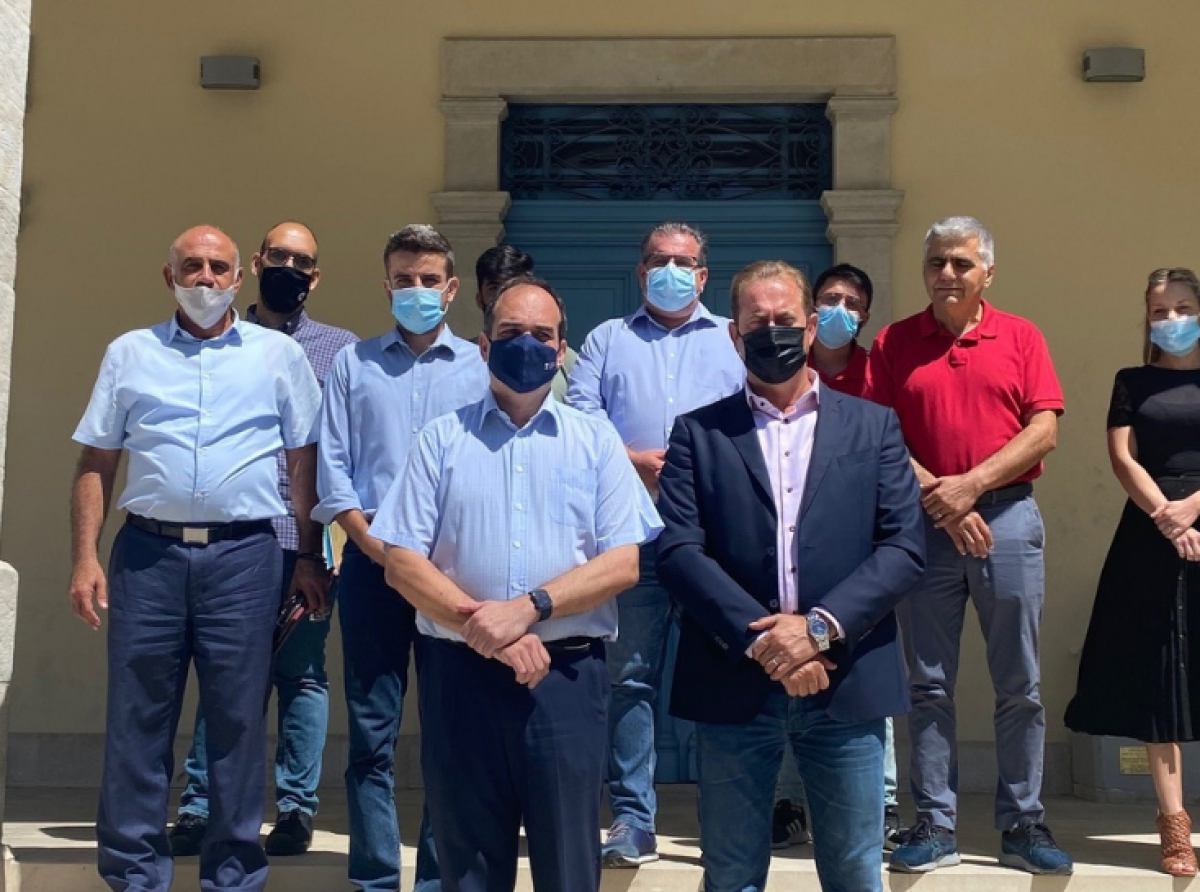 Επίσκεψη αντιπροσωπείας ΑΚΕΛ στο Τεχνολογικό Πανεπιστήμιο Κύπρου