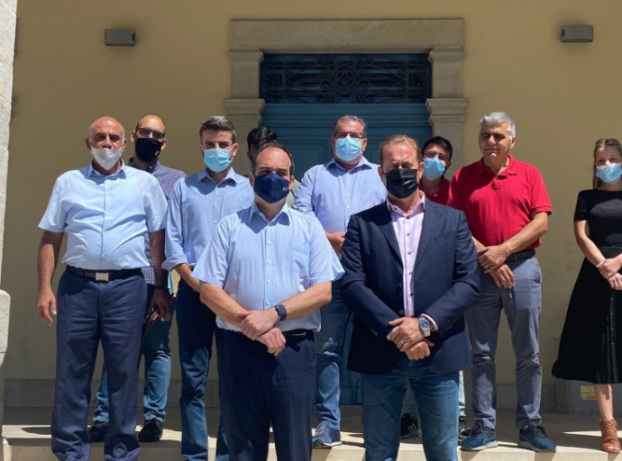 Επίσκεψη αντιπροσωπείας ΑΚΕΛ στο Τεχνολογικό Πανεπιστήμιο Κύπρου