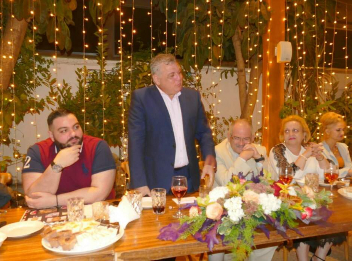 Αποχαιρετιστήρια εκδήλωση Δήμου Λεμεσού προς τιμή του πρώην  Αντιδημάρχου Νίκου Σύκα