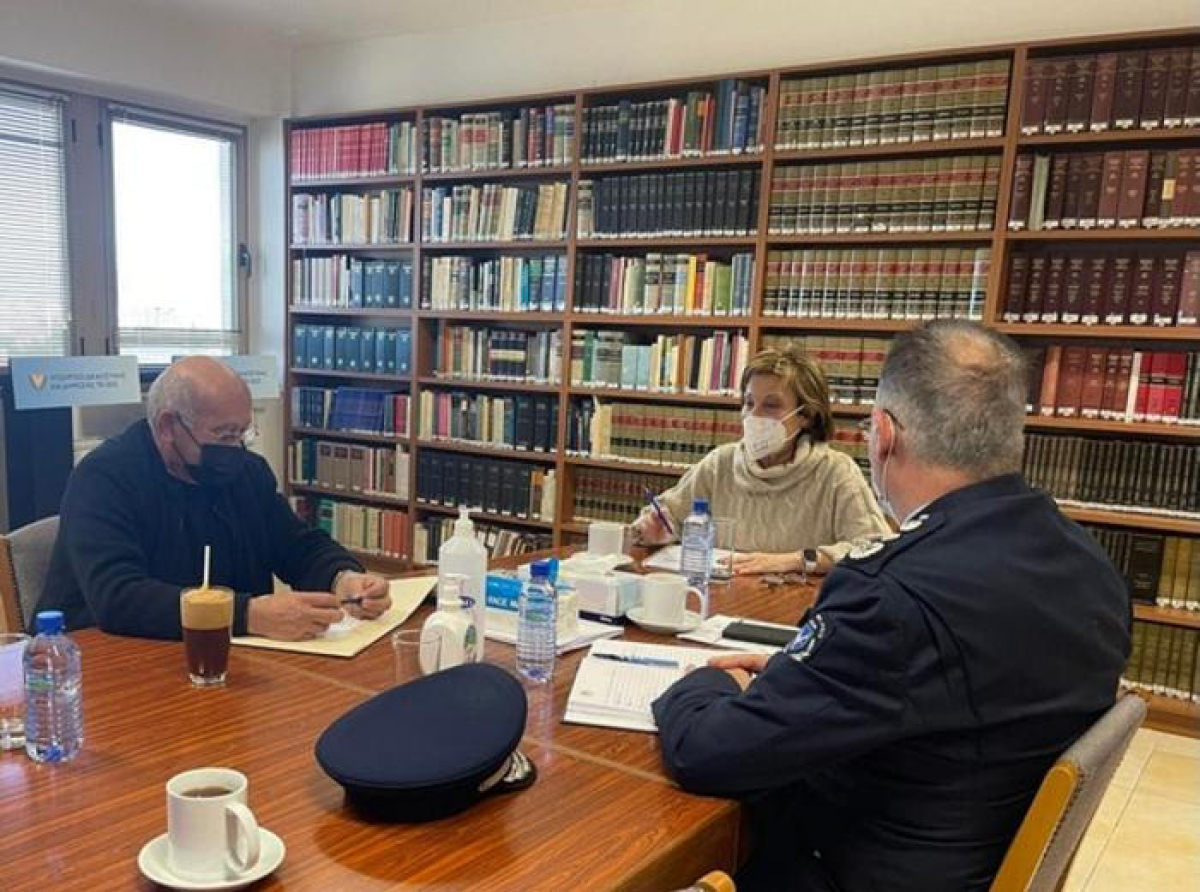 Στήριξη της Υπουργού Δικαιοσύνης και του Αρχηγού Αστυνομίας προς τις Κοινότητες της Ανατολικής Λεμεσού για αντιμετώπιση της εγκληματικότητας