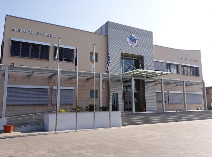 Οδικές εργασίες στην Ηλία Καννάουρου στον Ύψωνα