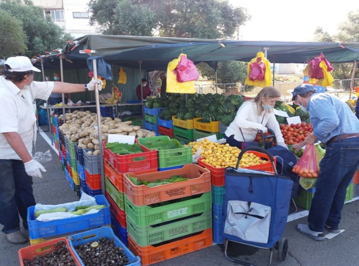 Έκδοση Αδειών Χρήσης Χώρου στη νέα Λαϊκή Αγορά επί της οδού Γεωργίου Θυρώτου