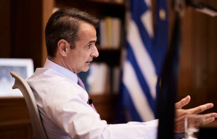 Ο Μητσοτάκης καλεί τον Ερντογάν να πάρει θέση για τον προκλητικό χάρτη του Μπαχτσελί