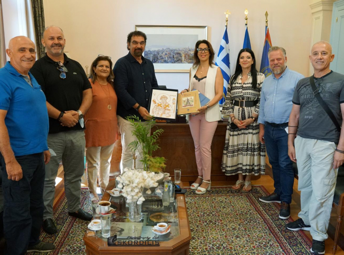 Στην Κέρκυρα η Δημοτική ποδοσφαιρική ομάδα της Λεμεσού (φώτο)