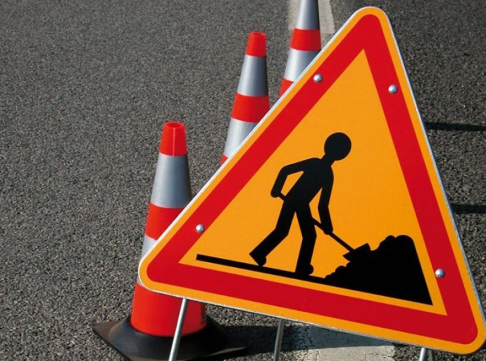 Εργασίες στο ανατολικό τμήμα της οδού Αγίας Παρασκευής