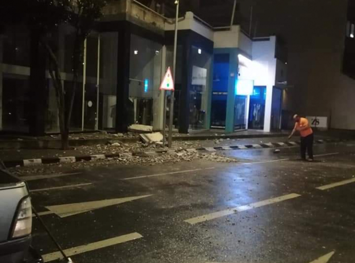 Ανακοίνωση Δήμου Λεμεσού για την πτώση στηθαίου οροφής