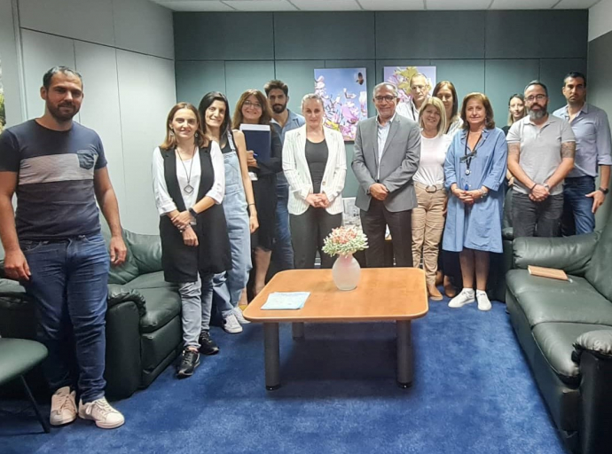 H ΕΠΙΤΡΟΠΟΣ ΠΕΡΙΒΑΛΛΟΝΤΟΣ ΣΤΑ ΓΡΑΦΕΙΑ ΤΟΥ ΣΑΛΑ