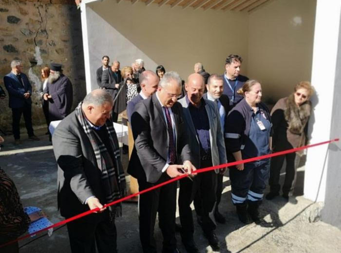 Εγκαίνια σταθμού Ασθενοφόρων στην κοινότητα Πεδουλά