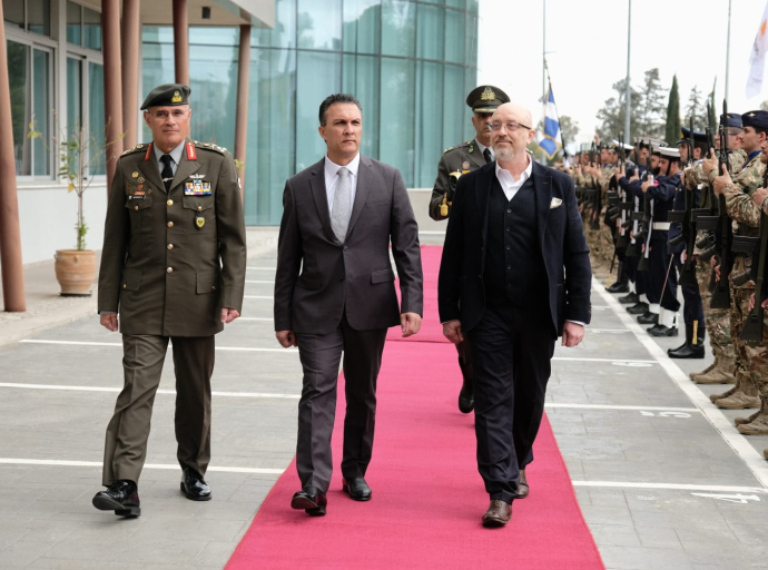 Επίσημη Επίσκεψη Ουκρανού Υπουργού Άμυνας