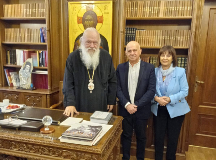 Ο Πανίκος Λεωνίδου, επικεφαλής της επίσκεψης της αντιπροσωπείας της ΔΣΟ στην Πολωνία, μέλος της Διεθνούς Γραμματείας της Συνέλευσης και επικεφαλής της κυπριακής αντιπροσωπείας στη ΔΣΟ.