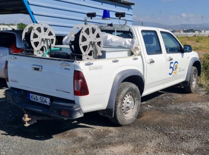 Η  ΑΛΚ προχώρησε σε εγκατάσταση δύο αυτόνομων συστημάτων πυρόσβεσης σε διπλοκάμπινα οχήματα 