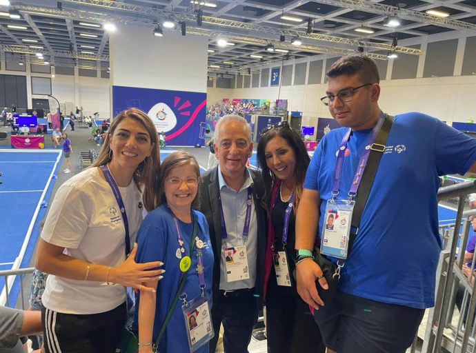Ο Κωστάκης Κουκκουλλής στήριξε τους Special Olympics στο Βερολίνο