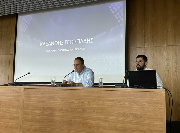 Το όραμα του Κλεάνθη Γεωργιάδη: «Πρέπει να βγάλουμε το ποδόσφαιρο στο φως και να σβήσουμε κάθε σκιά»