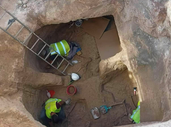 ΑΝΕΥΡΕΣΗ ΑΡΧΑΙΟΤΗΤΩΝ  ΣΤΗΝ ΠΕΡΙΟΧΗ ΤΗΣ ΤΖΑΜΟΥΔΑΣ ΣΤΗ ΛΕΜΕΣΟ