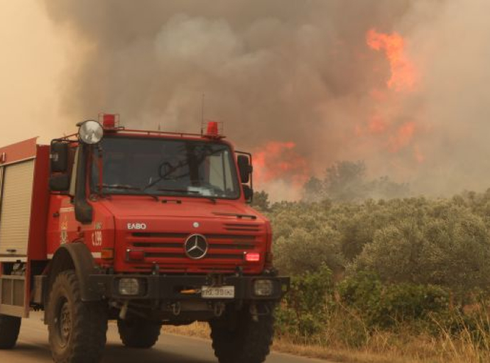 Συνεχίζεται για δωδέκατη ημέρα η φωτιά στον Έβρο