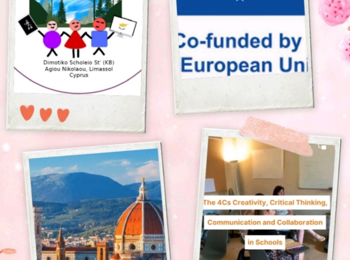 Το Διαπιστευμένο Στ’ Δημοτικό Σχολείο Λεμεσού (ΚΒ) – Αγίου Νικολάου… ταξιδεύει στη Φλωρεντία