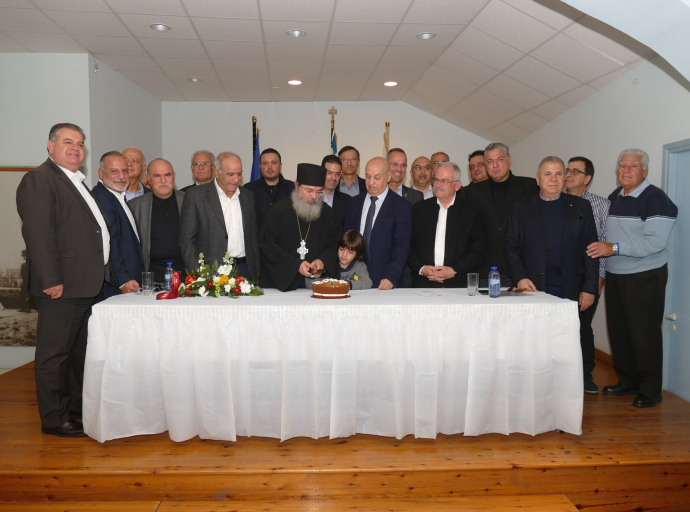 Σύσσωμη η Λεμεσός στην κοπή της βασιλόπιτας του Γυμναστικού Συλλόγου "Τα Ολύμπια" 