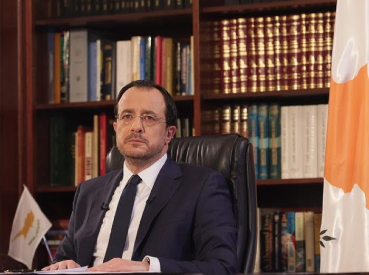 Τηλεοπτικό μήνυμα του Προέδρου της Δημοκρατίας κ. Νίκου Χριστοδουλίδη για τον απολογισμό του πρώτου χρόνου διακυβέρνησης