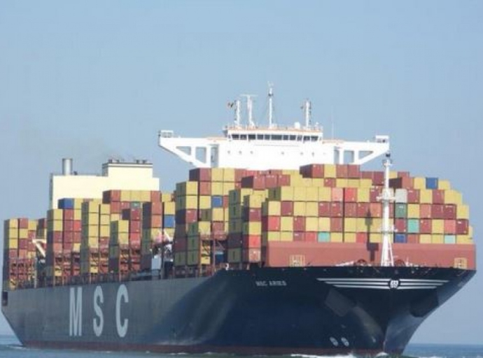ΤΟ ΙΡΑΝ ΜΕΤΑΦΕΡΕΙ ΣΤΑ ΧΩΡΙΚΑ ΤΟΥ ΥΔΑΤΑ ΤΟ MSC Aries ΠΛΟΙΟ ΜΕΤΑΦΟΡΑΣ ΕΜΠΟΡΕΥΜΑΤΟΚΙΒΩΤΙΩΝ