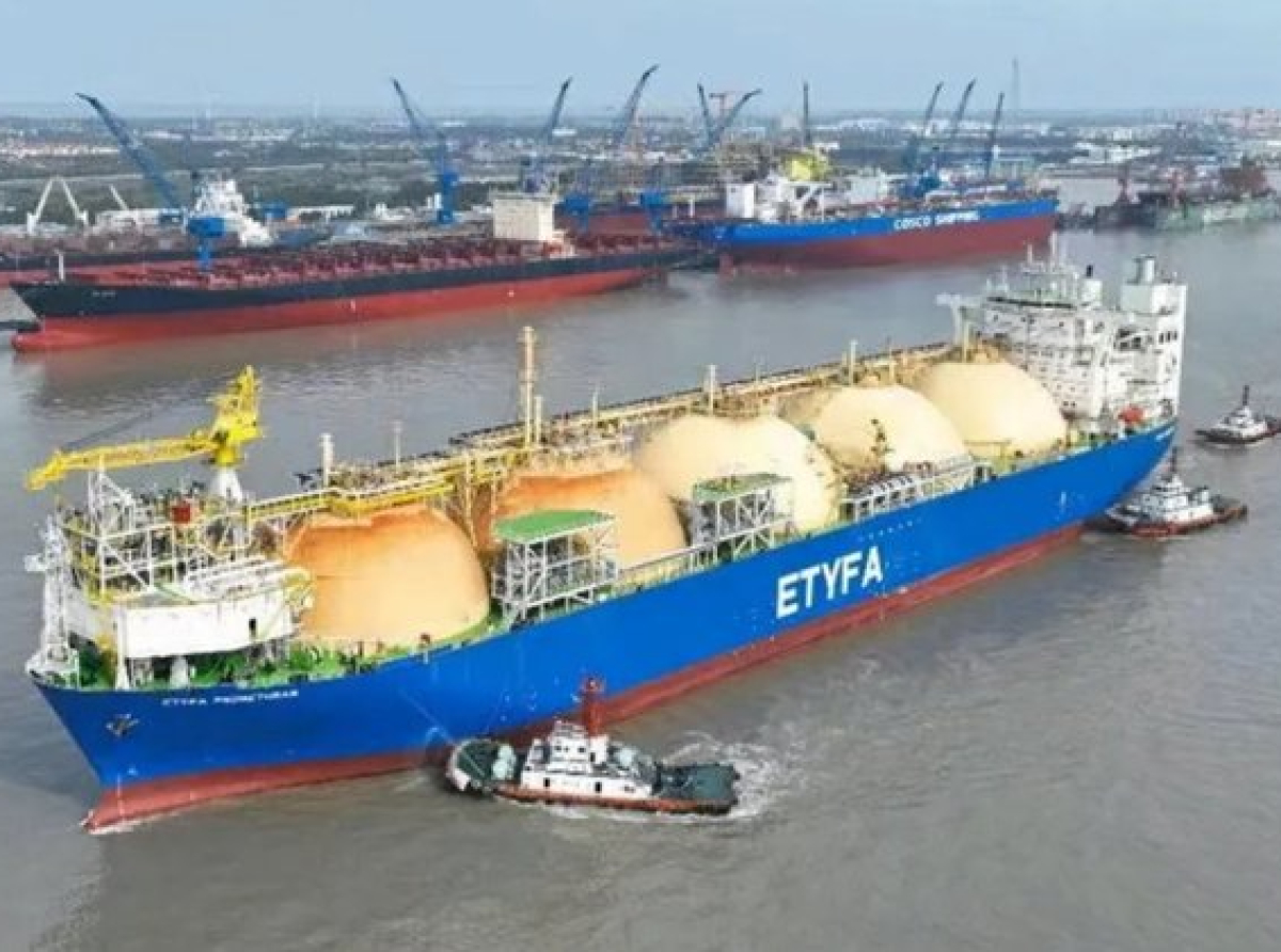 ETYFA has made enormous changes to what it asked CMC to build at the new Vasilikos LNG  Jetty