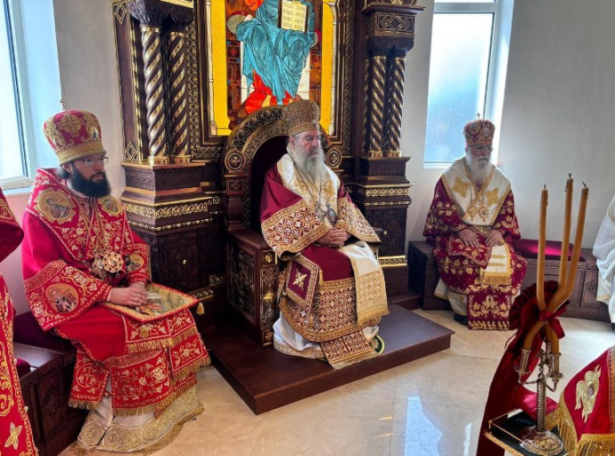 Ανακοίνωση Ι. Μητροπόλεως Λεμεσού για τον εγκαινιασμό του Ι. Ναού Αγίου Νικολάου Ρωσόφωνων