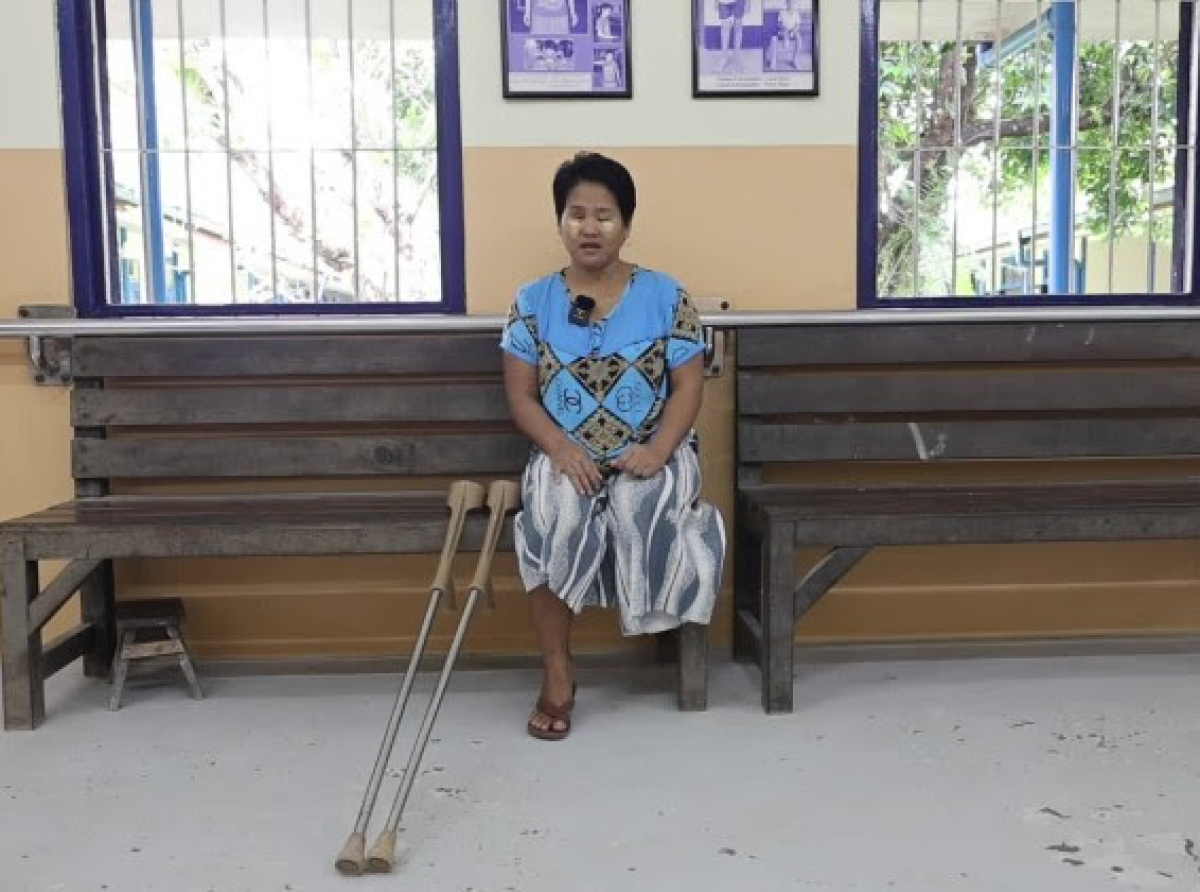 Μιανμάρ: Οι επιζώντες από νάρκες ξαναχτίζουν τις ζωές τους μέσω της φυσικής αποκατάστασης