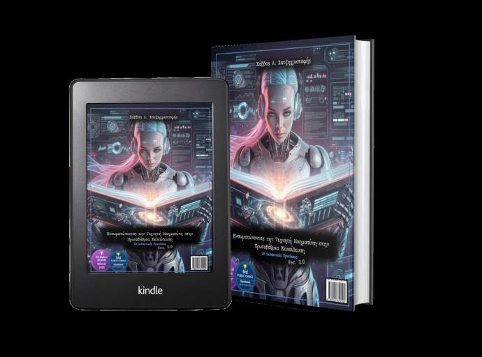 Κυκλοφόρησε η δεύτερη έκδοση του βιβλίου «Ενσωματώνοντας την Τεχνητή Νοημοσύνη στην Πρωτοβάθμια Εκπαίδευση» του Σάββα Χατζηχριστοφή