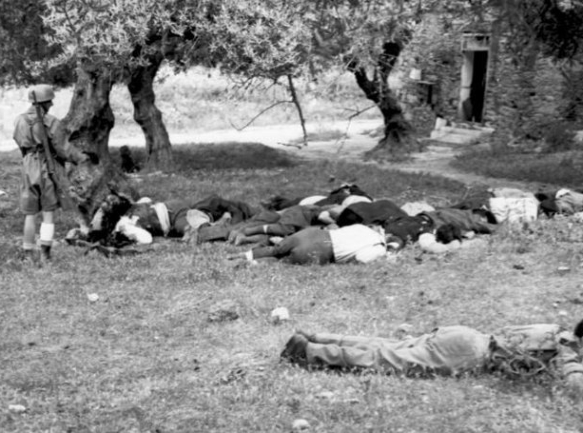 Σαν Σήμερα – Η Σφαγή στο Κοντομαρί: Ένα από τα πρώτα εγκλήματα των ναζί στην Κρήτη